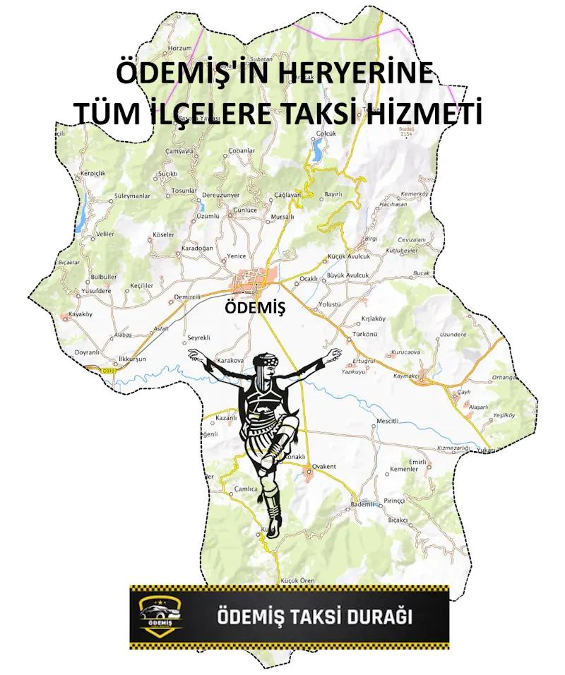 Ödemiş Haritası
